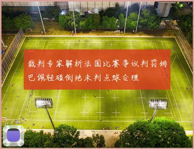裁判专家解析法国比赛争议判罚姆巴佩轻碰倒地未判点球合理